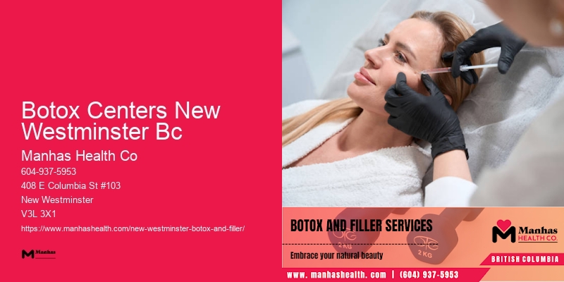 Botox for youthful facial appearance Botox Centers New Westminster Bc