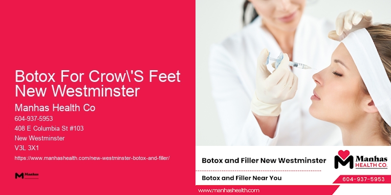 Botox for jawline slimming Botox For Crow'S Feet New Westminster