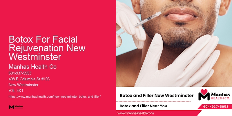 Botox for smile correction Botox For Facial Rejuvenation New Westminster