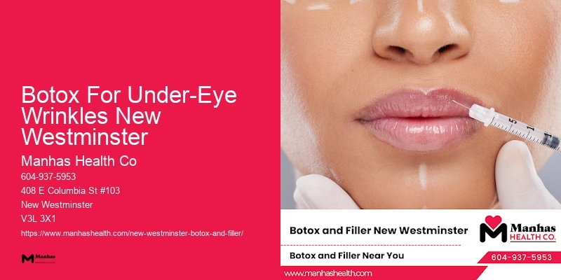 Botox for facial enhancement Botox For Under-Eye Wrinkles New Westminster