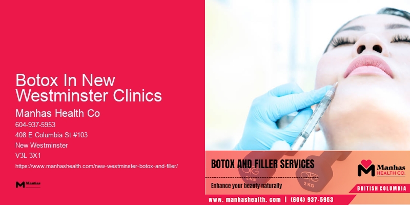 Botox consultation appointment Botox In New Westminster Clinics