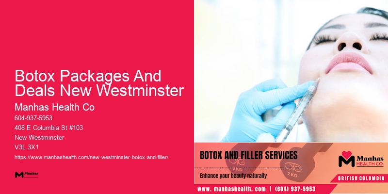 Botox for facial rejuvenation Botox Packages And Deals New Westminster