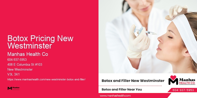 Botox for facial enhancement Botox Pricing New Westminster