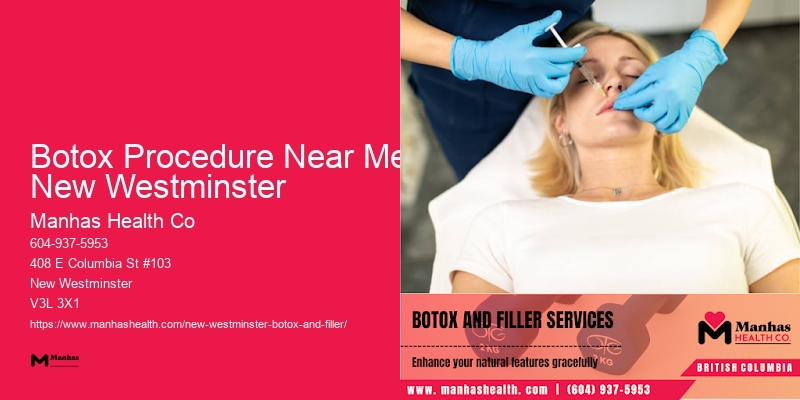 Botox for expression line reduction Botox Procedure Near Me New Westminster