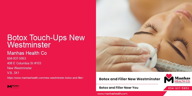 Botox for cheek wrinkles Botox Touch-Ups New Westminster
