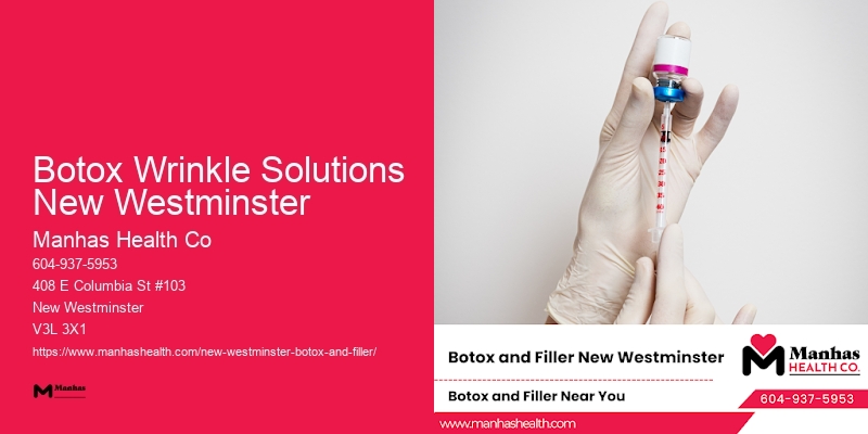 Best Botox packages Botox Wrinkle Solutions New Westminster