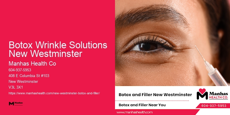 Best Botox injection specialists Botox Wrinkle Solutions New Westminster