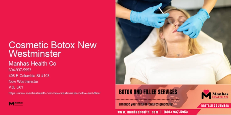 Botox services for facial rejuvenation Cosmetic Botox New Westminster