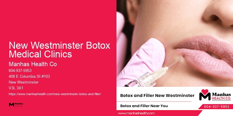 Botox for a younger appearance New Westminster Botox Medical Clinics