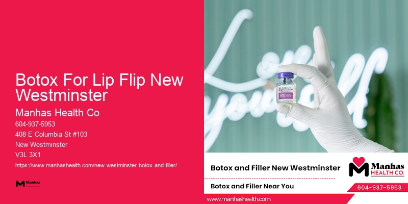 Botox Wrinkle Correction Experts Botox For Lip Flip New Westminster