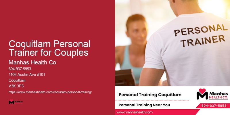 Coquitlam Personal Trainer for Couples Trainers for Functional Fitness