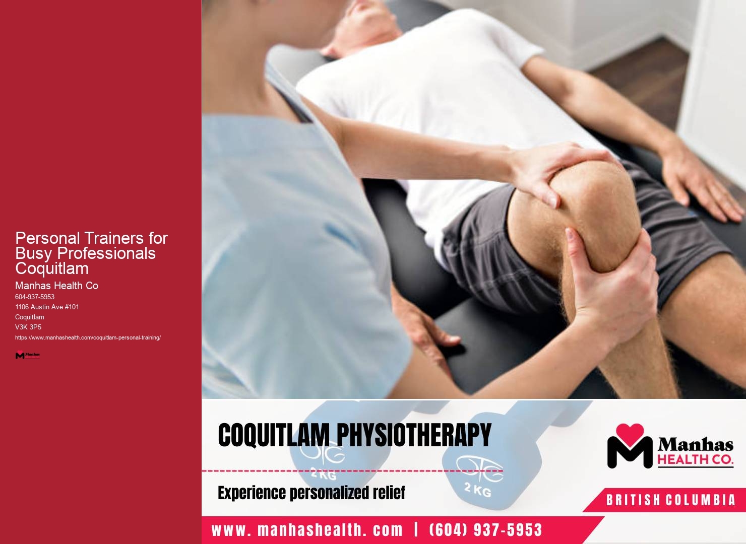 Personal Trainer for Athletes Personal Trainers for Busy Professionals Coquitlam