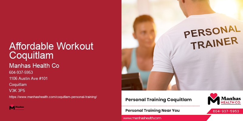 Affordable Workout Coquitlam Training Package Deals
