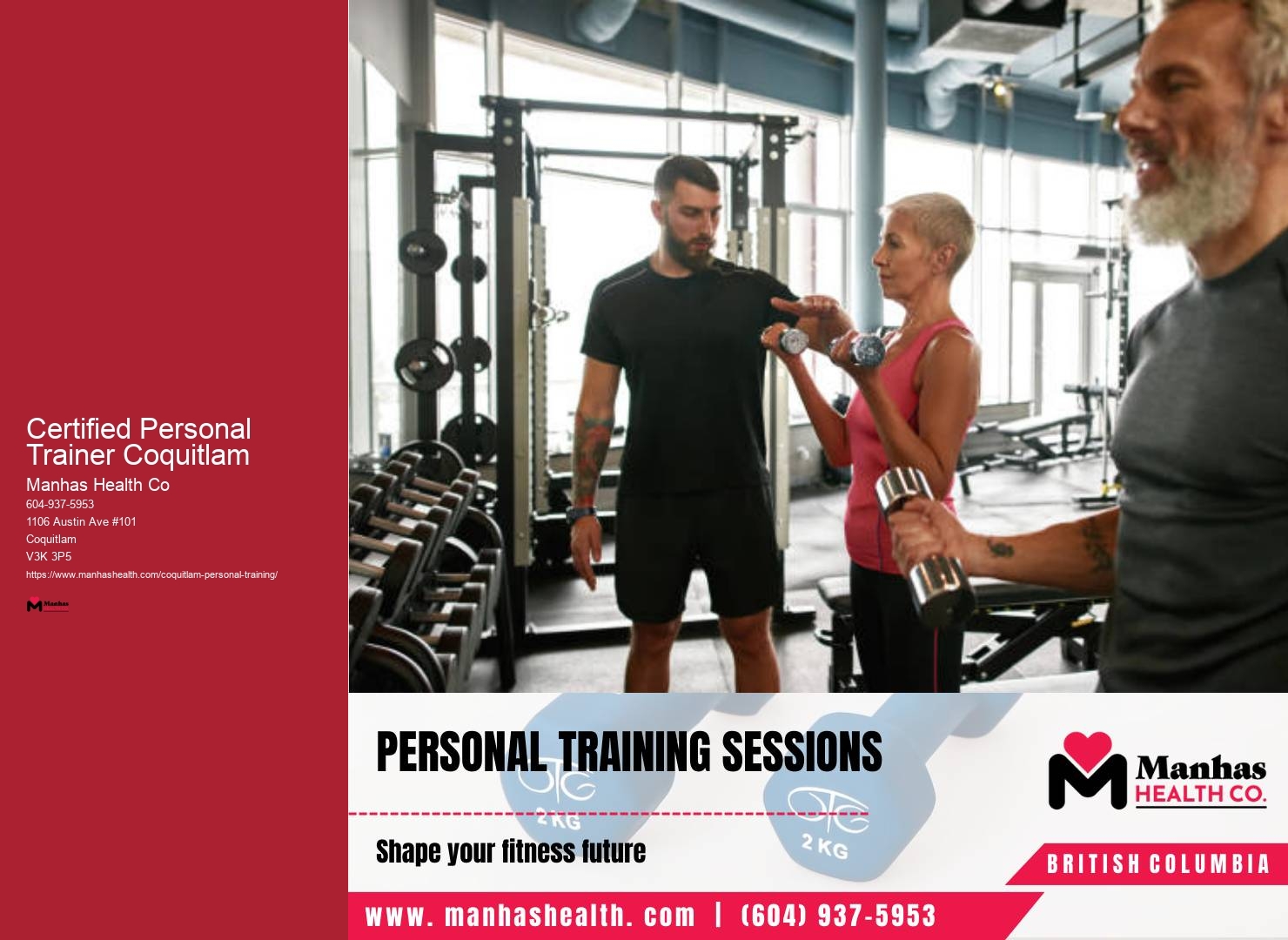 Certified Personal Trainer Coquitlam Full-Body Workouts