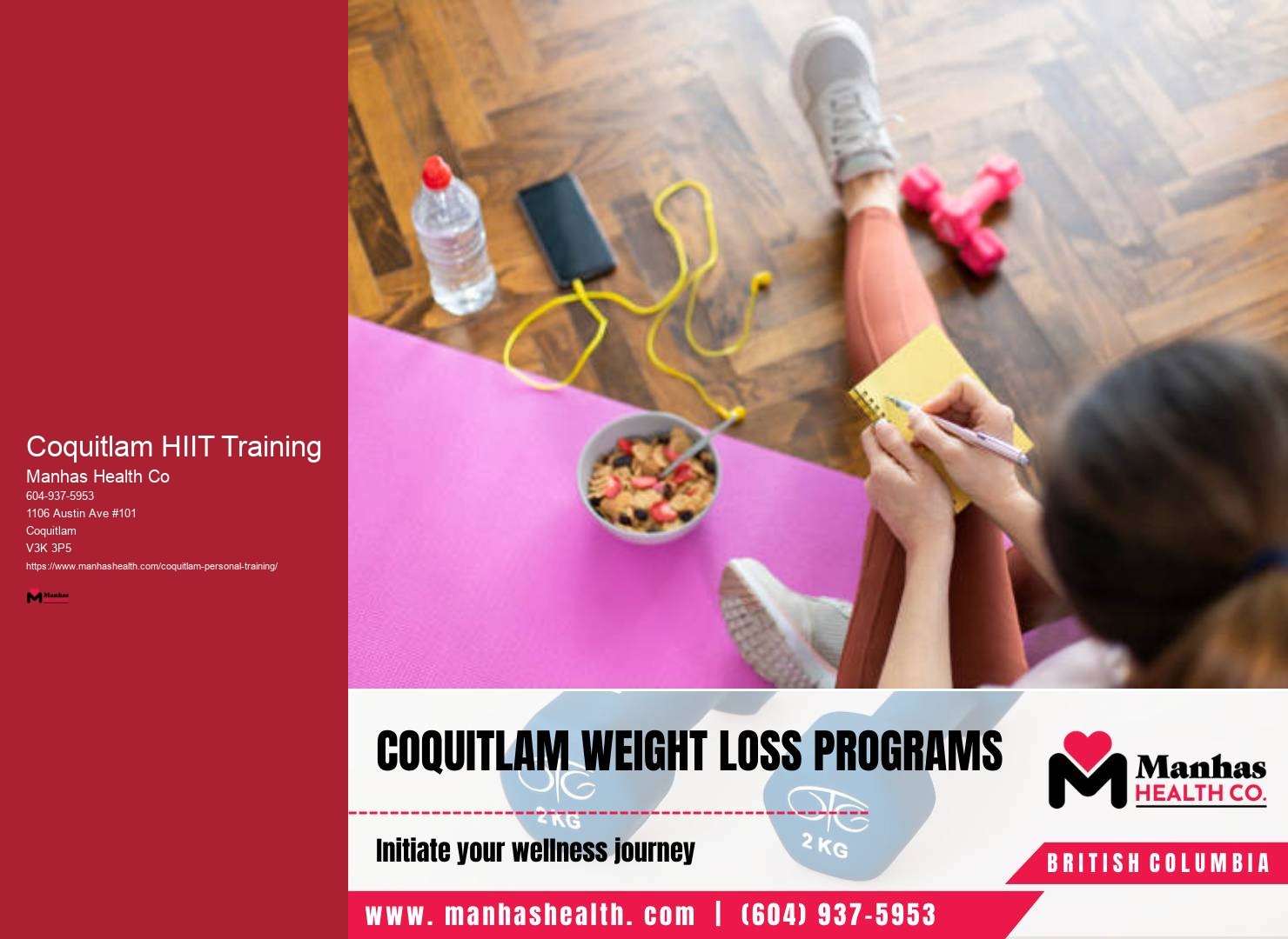 Coquitlam HIIT Training Online Personal Trainer
