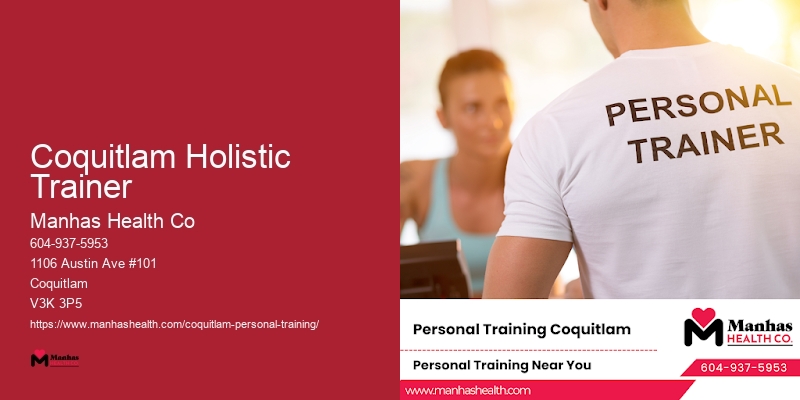 Fitness Guidance Coquitlam Holistic Trainer