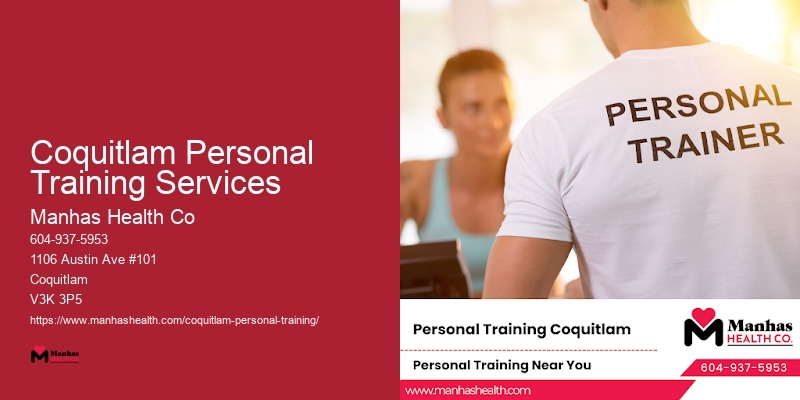 Coquitlam Personal Training Services Lifestyle Training