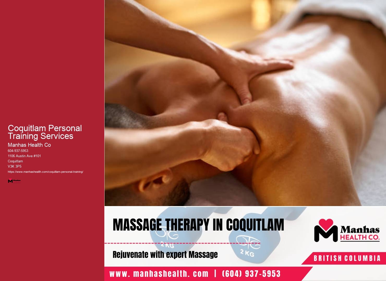 One-on-One Trainer Coquitlam Personal Training Services