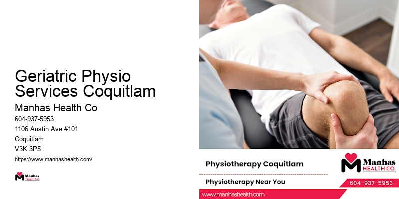 Geriatric Physio Services Coquitlam