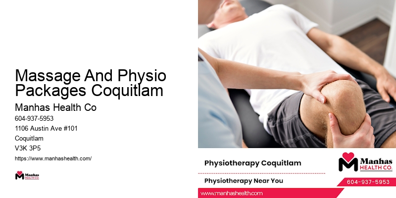 Massage And Physio Packages Coquitlam