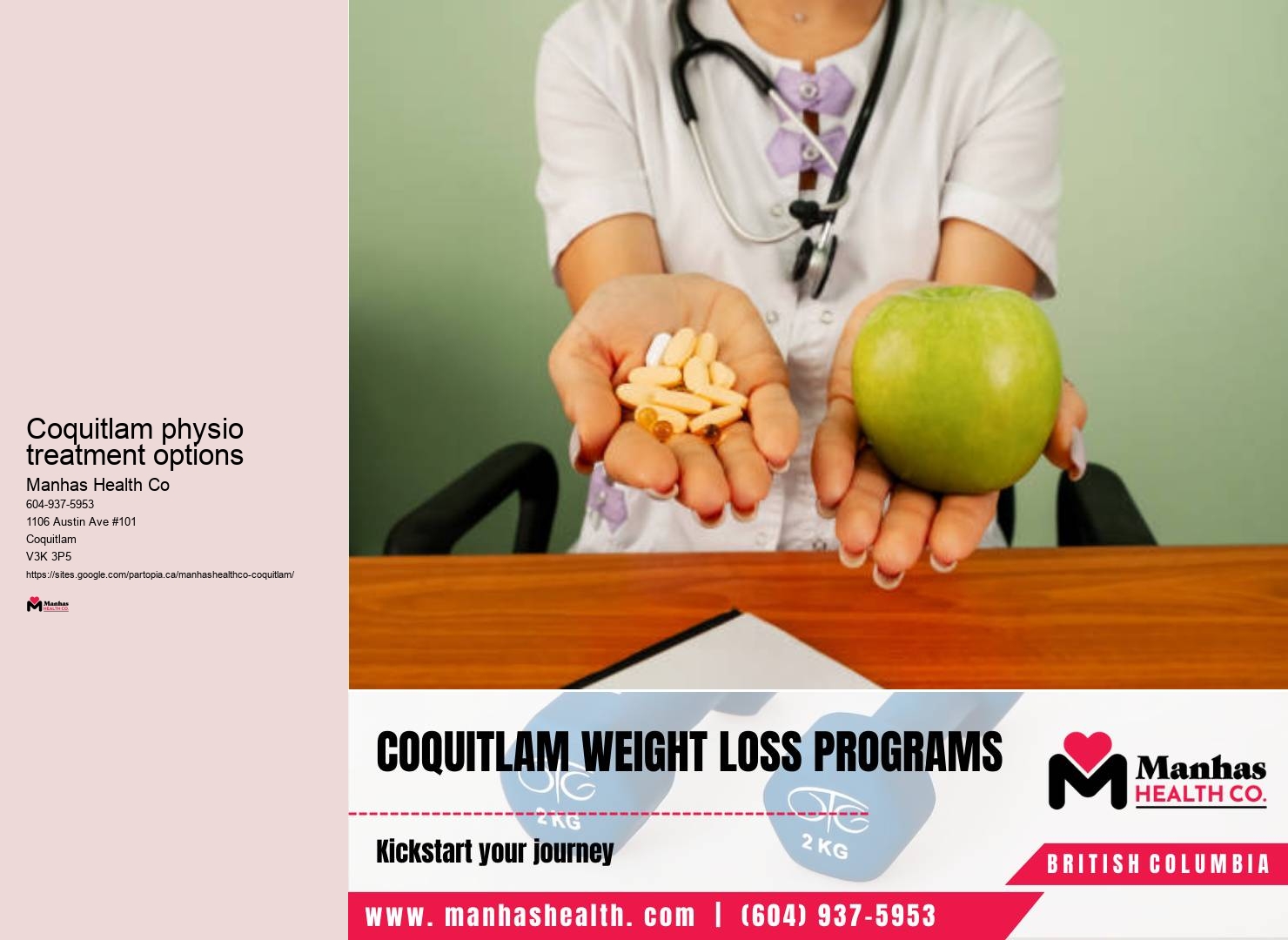 Coquitlam physio treatment options physiotherapy for neck pain
