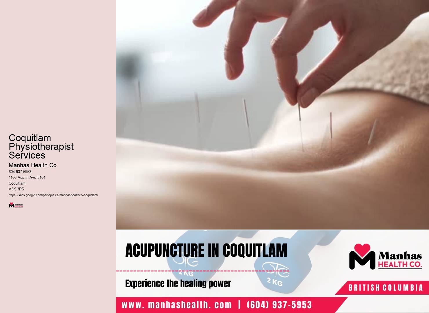 Coquitlam Physiotherapist Services physiotherapy for functional recovery