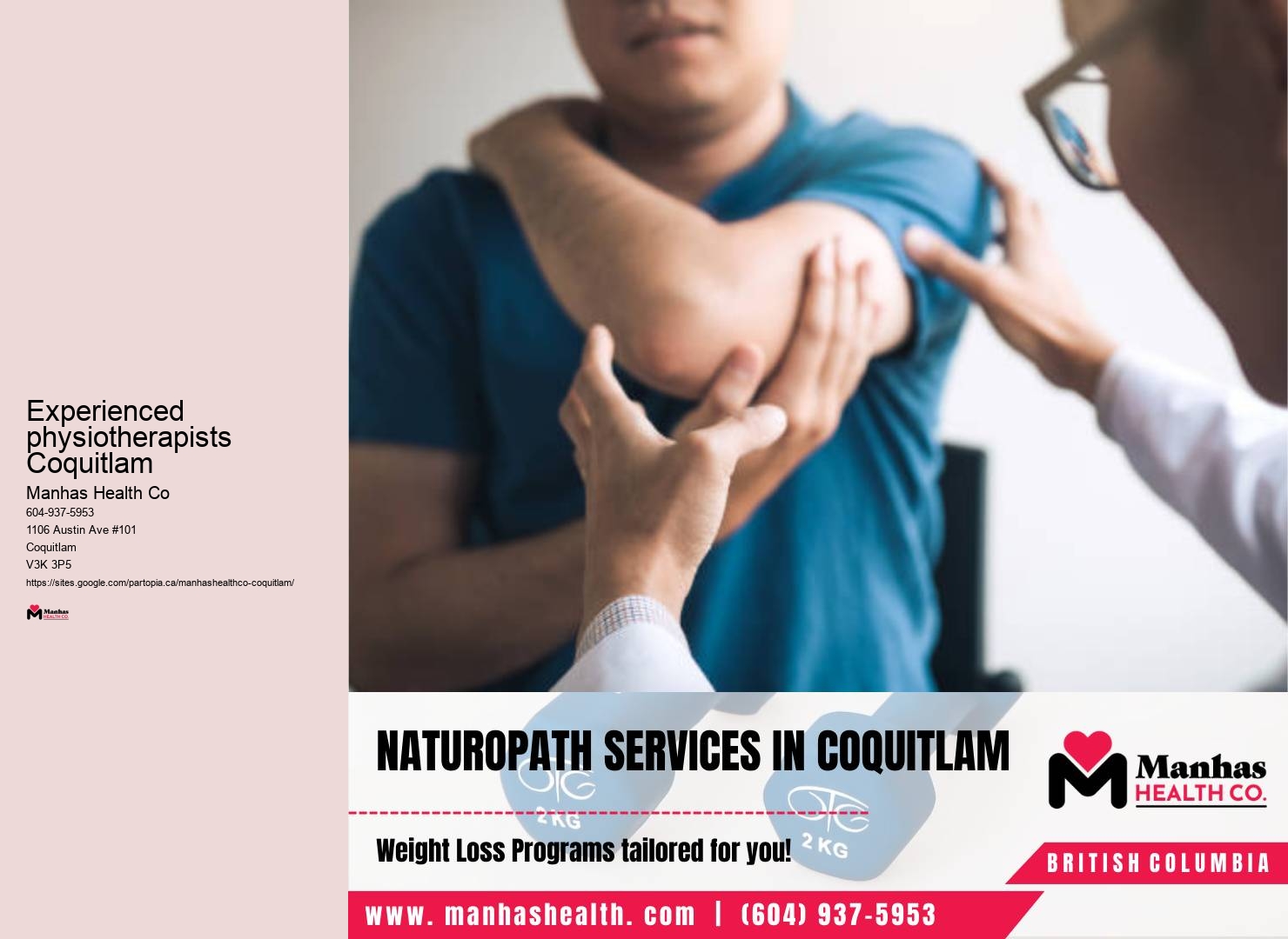 Trusted Physiotherapist Experienced physiotherapists Coquitlam