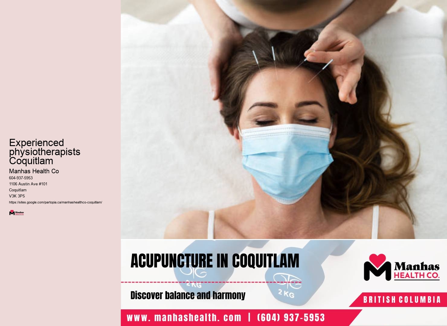 Experienced physiotherapists Coquitlam physical therapy consultation services