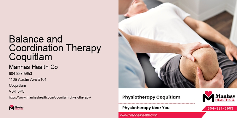 Balance and Coordination Therapy Coquitlam