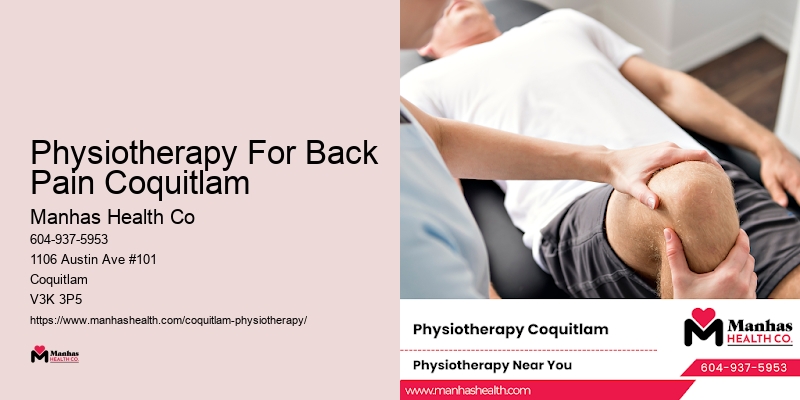 Physiotherapy For Back Pain Coquitlam