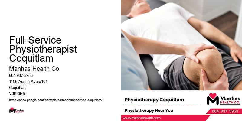 Full-Service Physiotherapist Coquitlam