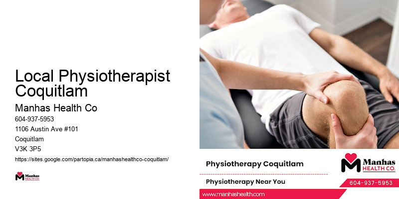 Local Physiotherapist Coquitlam
