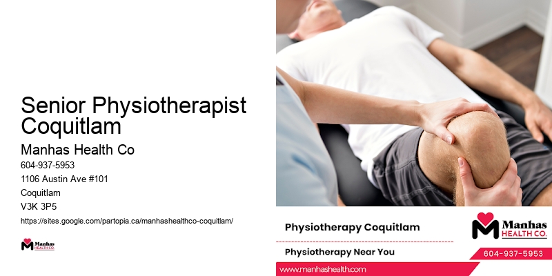 Senior Physiotherapist Coquitlam