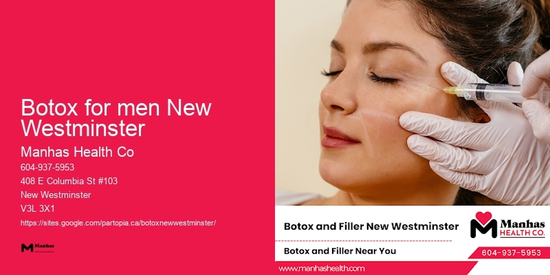 Botox for men New Westminster