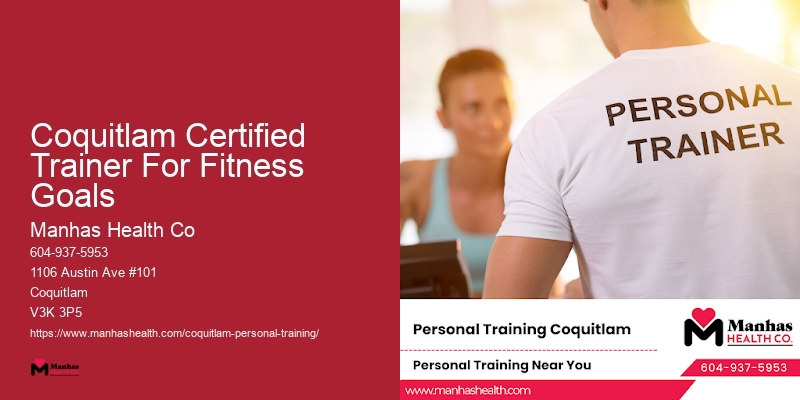 Coquitlam Certified Trainer For Fitness Goals Trainer For Strength And Conditioning