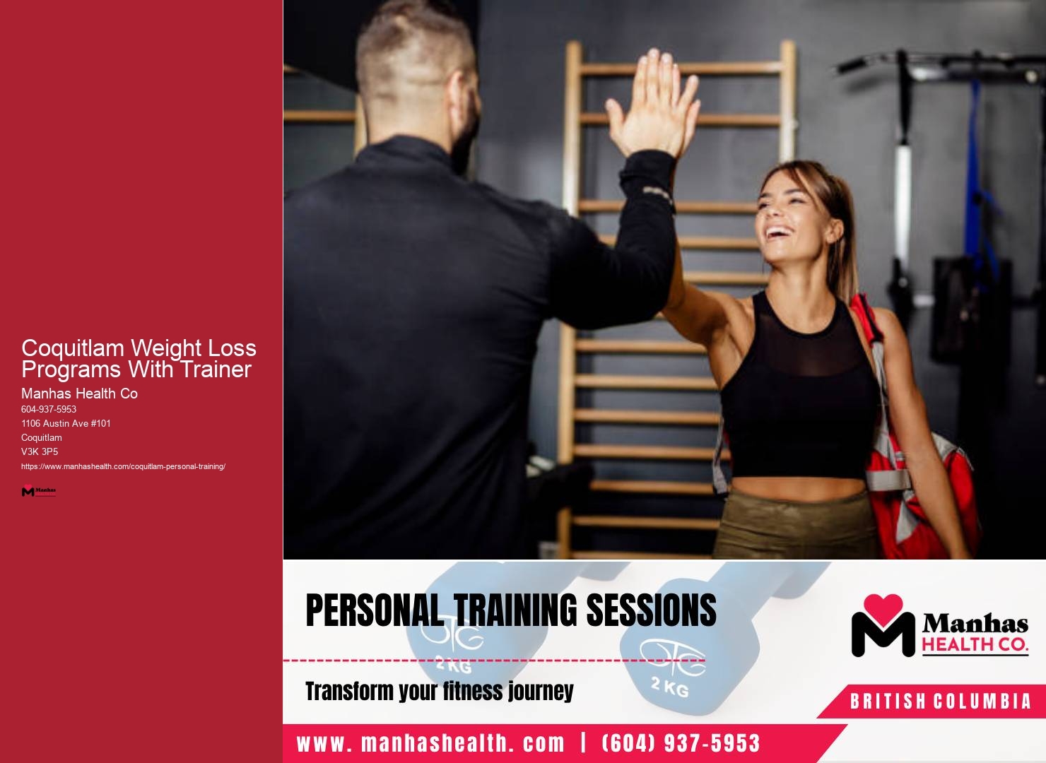 Coquitlam Weight Loss Programs With Trainer Gym Trainer For Total Fitness