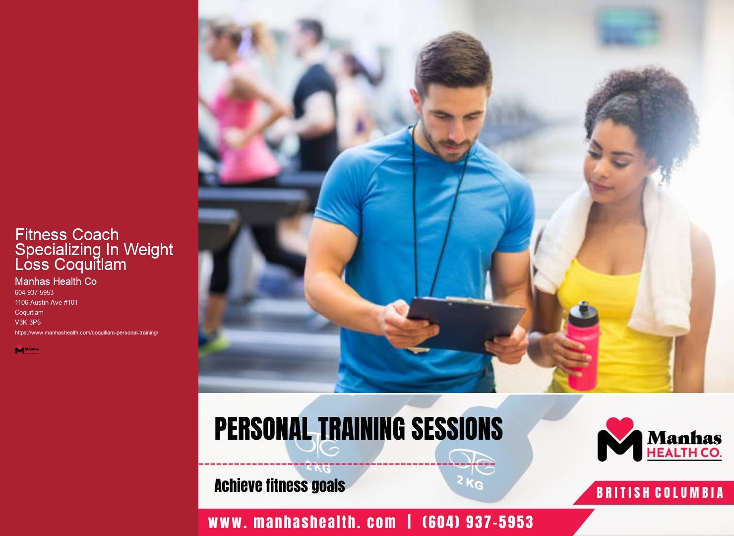 Fitness Trainer For Core Workouts Fitness Coach Specializing In Weight Loss Coquitlam