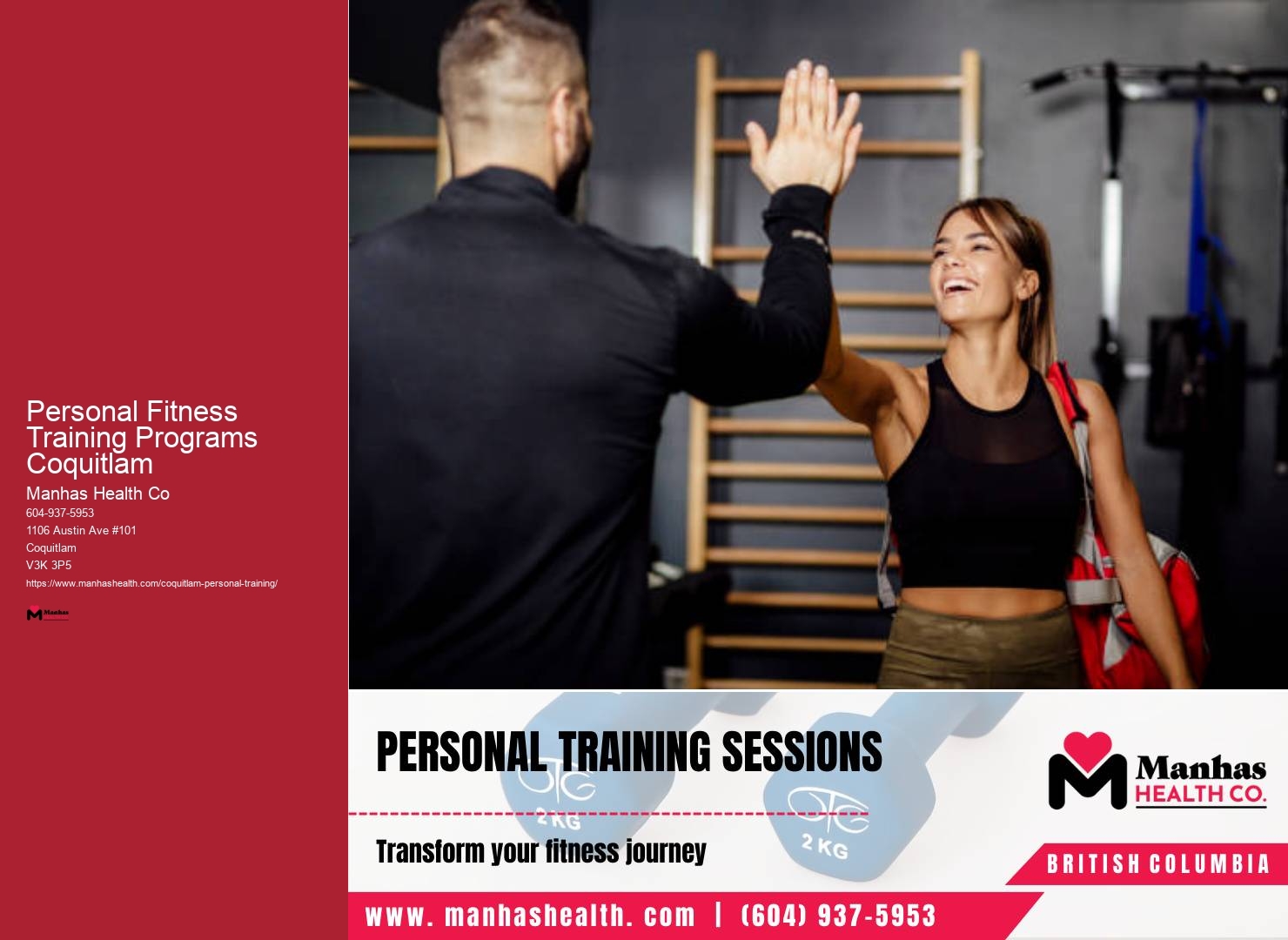 Personal Fitness Training Programs Coquitlam Personal Trainer For Cardio