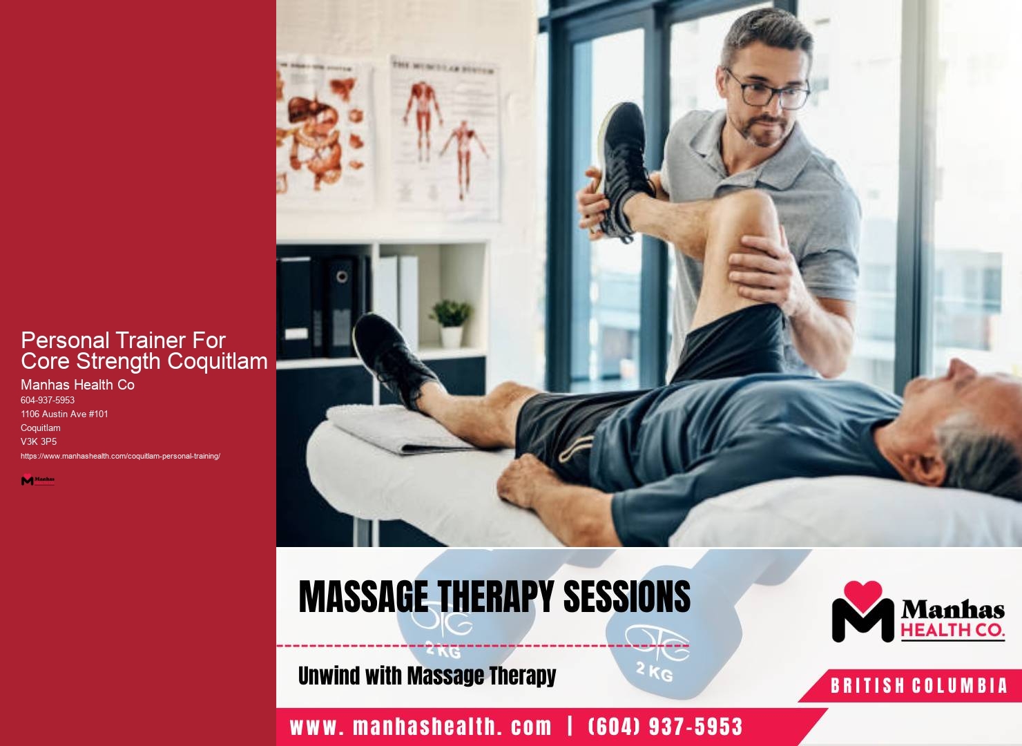 Personal Trainer For Core Strength Coquitlam Trainer For Fitness Goals