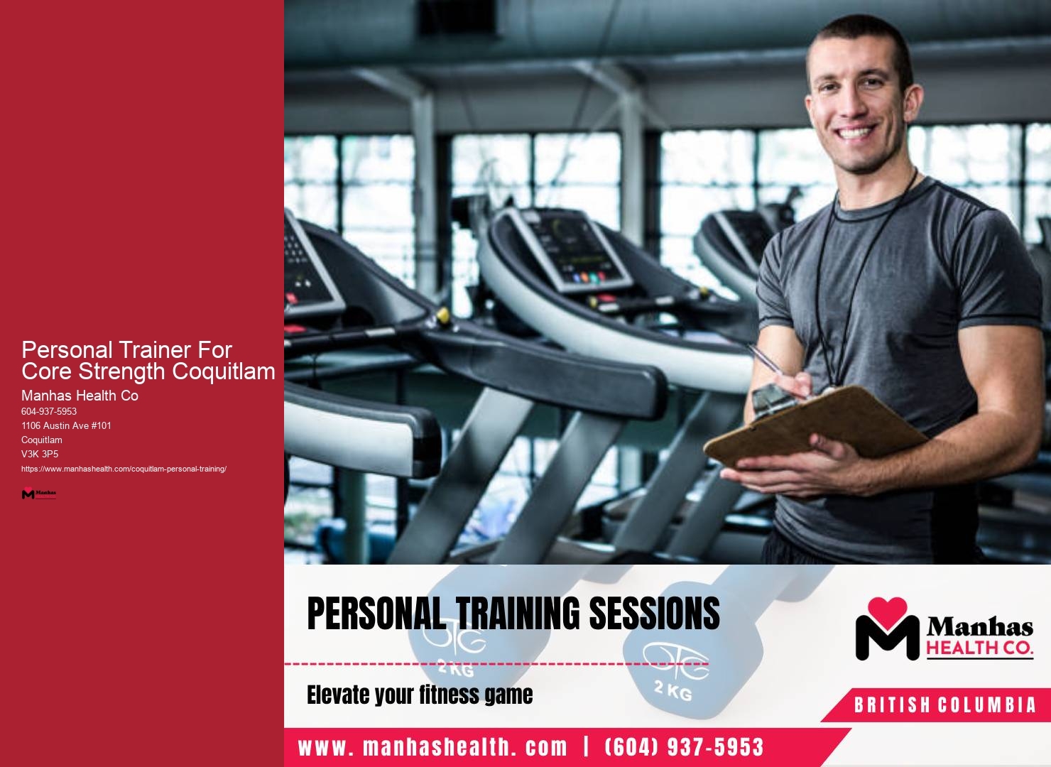 Personal Trainer For Core Strength Coquitlam Trainer For Functional Fitness