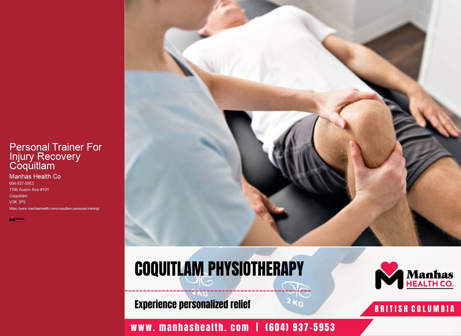 Personal Trainer With Weight Loss Programs Personal Trainer For Injury Recovery Coquitlam