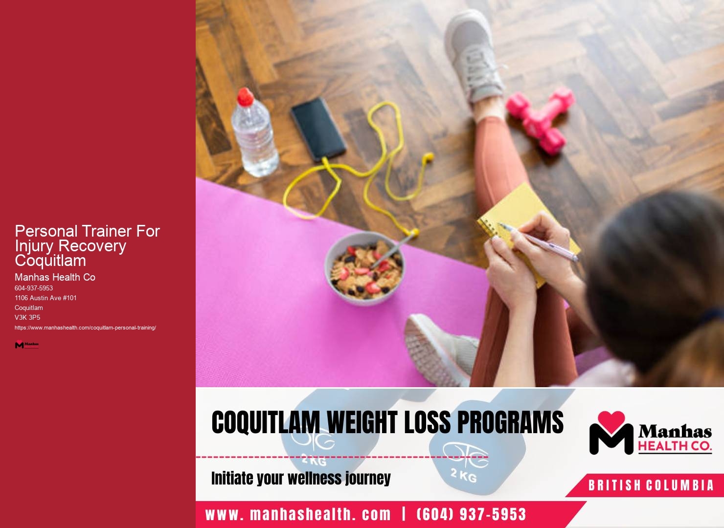 Personalized Fitness Training Near Personal Trainer For Injury Recovery Coquitlam