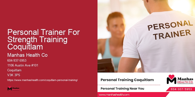 Fitness Expert For Advanced Training Personal Trainer For Strength Training Coquitlam