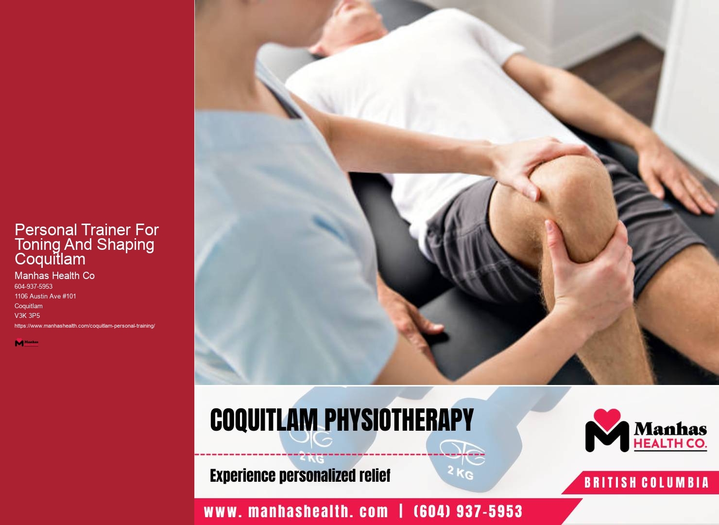 Personal Trainer For Toning And Shaping Coquitlam Trainer For Improving Balance