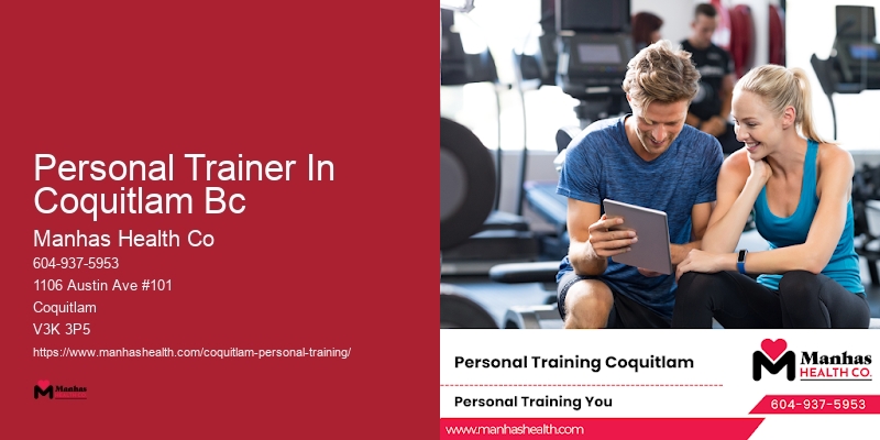 Personal Trainer In Coquitlam Bc Personal Fitness Trainer For All Levels