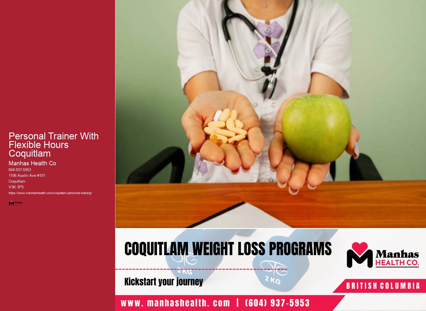 Fitness Coaching For Weight Management Personal Trainer With Flexible Hours Coquitlam