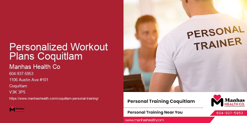 Personalized Workout Plans Coquitlam Certified Fitness Coach