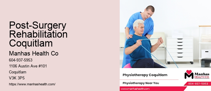 Post-Surgery Rehabilitation Coquitlam