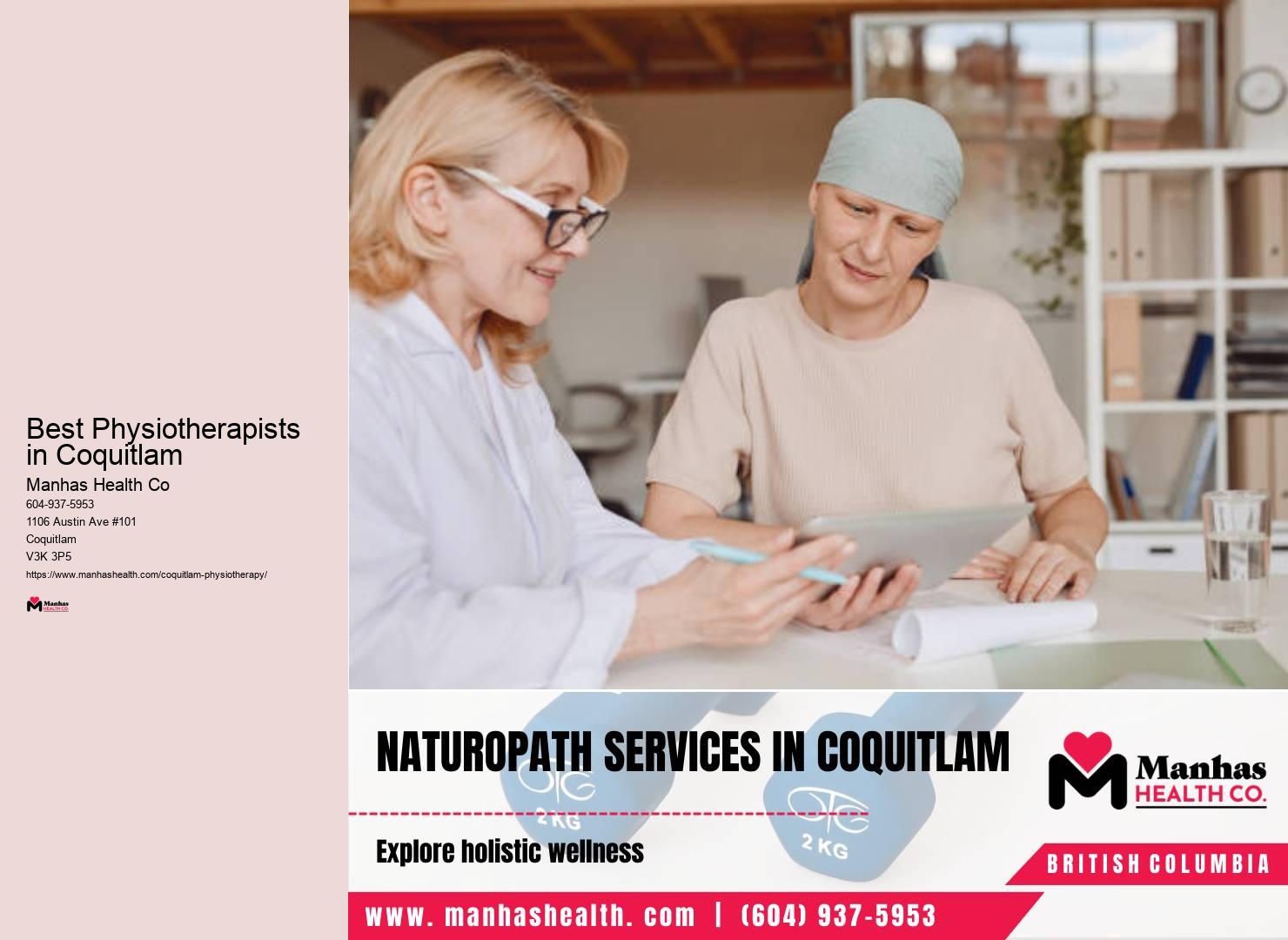 Senior rehabilitation Best Physiotherapists in Coquitlam