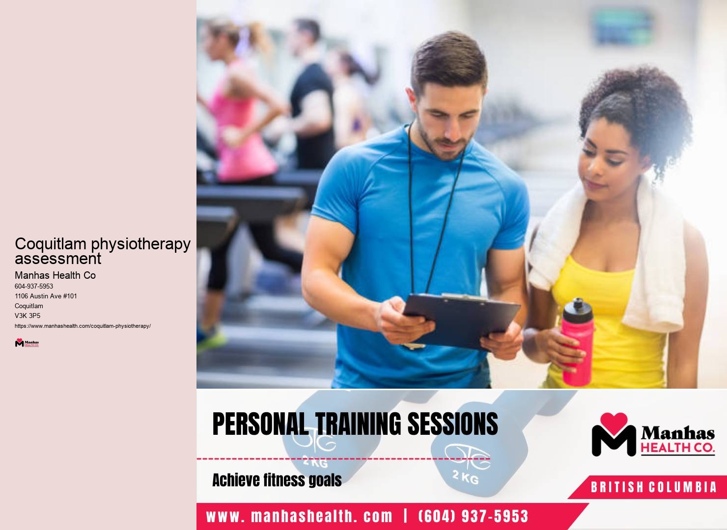 Physiotherapy for TMJ Coquitlam physiotherapy assessment